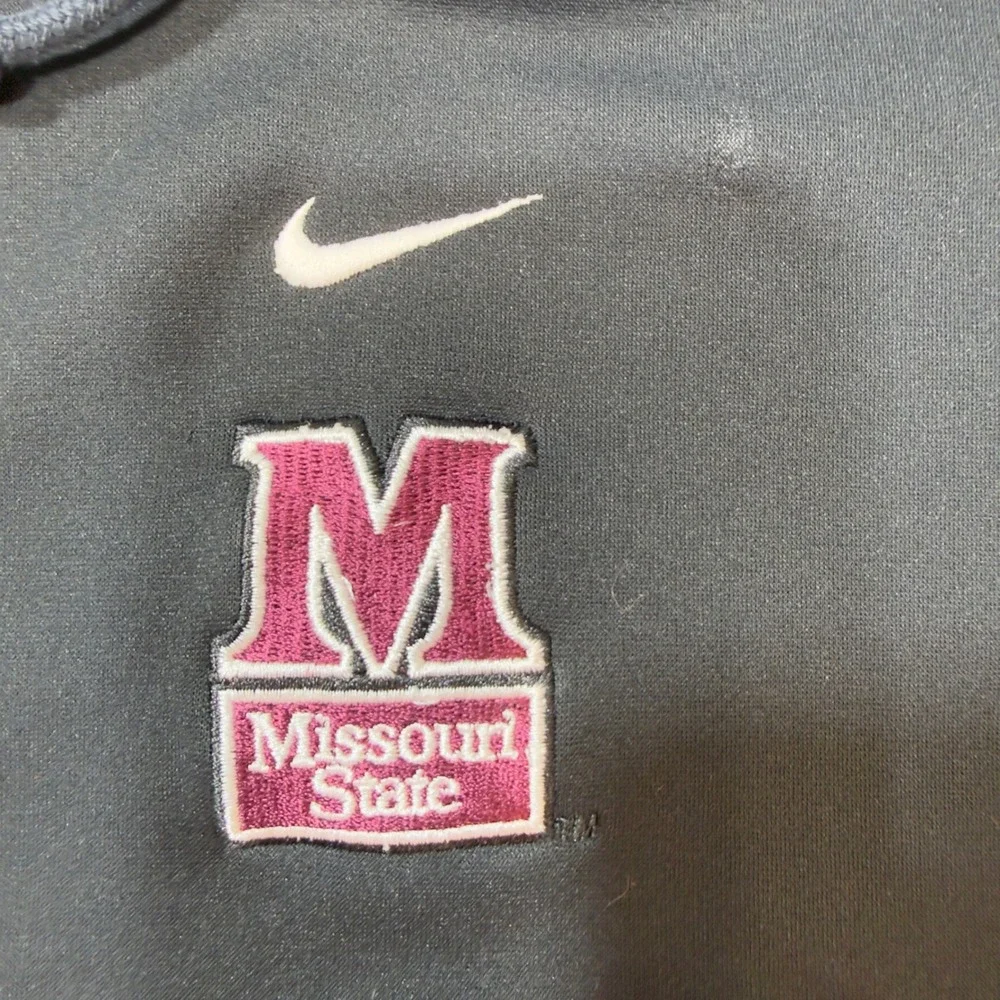 Nike‎ Team Missouri State Bears Hoodie Mens Medium Grey Pullover MSU NCAA Sweat
